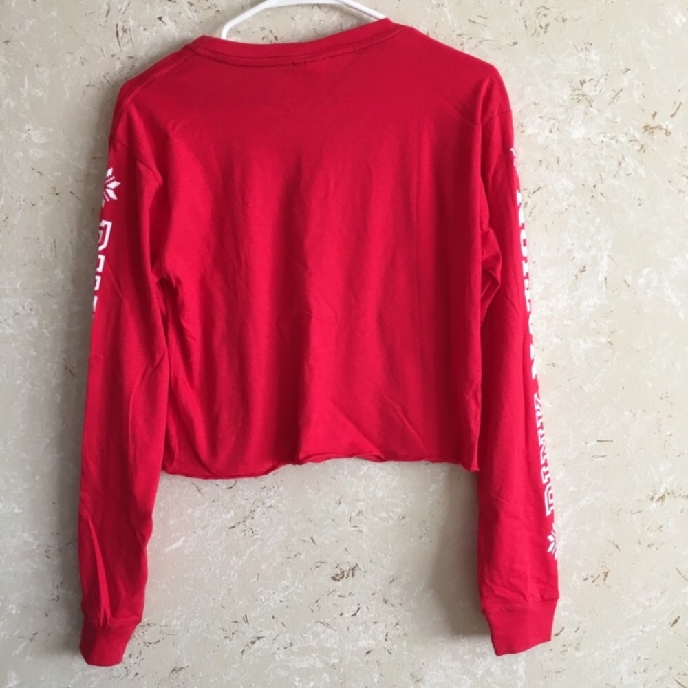 NWT PINK VS Campus Crop Tee - Picture 8 of 8